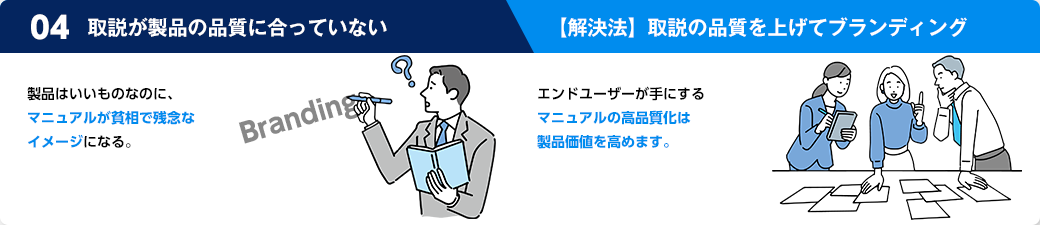 生産工場を海外展開するため、現地に対応した作業手順書が必要だが、専門用語の翻訳対応ができない。解決法は、英語を中心に、中国語（簡体字、繁体字）、韓国語その他ヨーロッパ、アジア言語を始め希少言語の対応実績もあります。